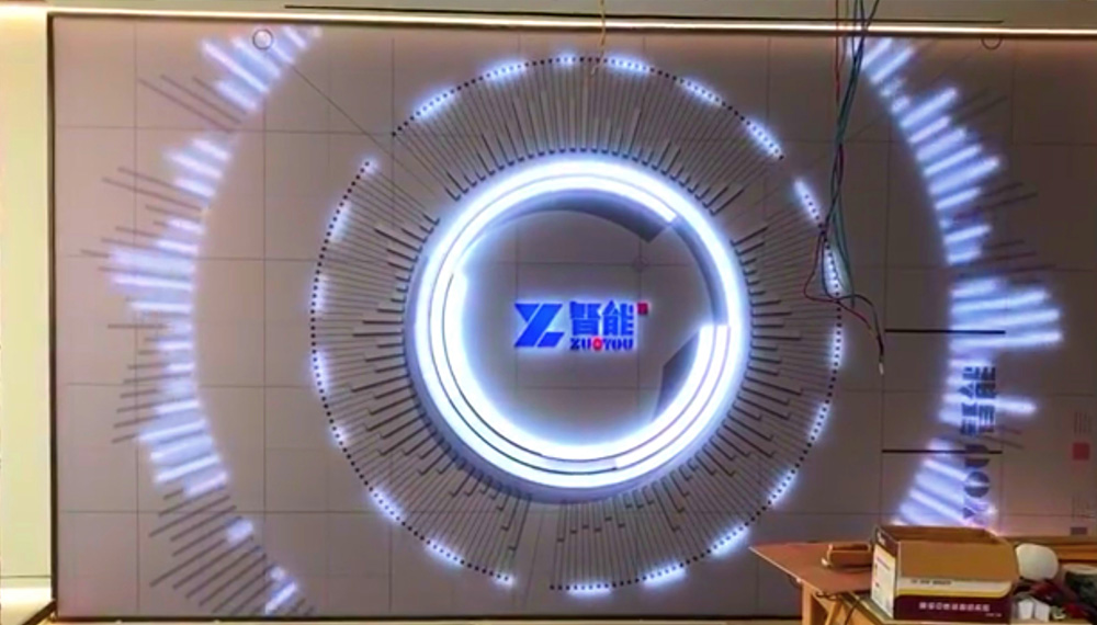 動感燈箱晶鑫明-左右家私音樂感應